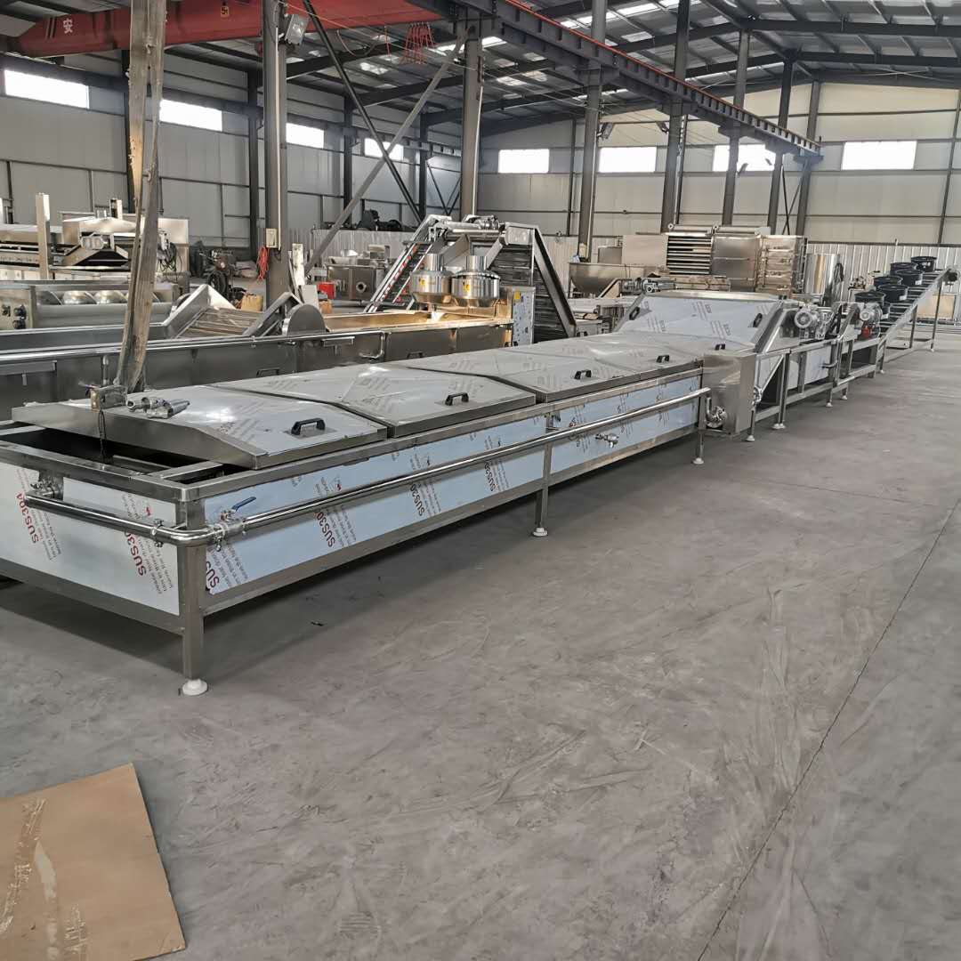 蒸煮、殺菌、冷卻、風(fēng)干流水線